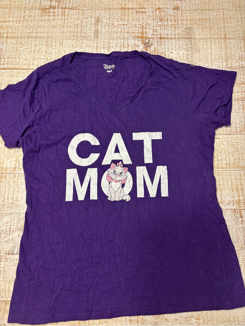 Disney “Cat Mom” Tee with Aristocat Marie